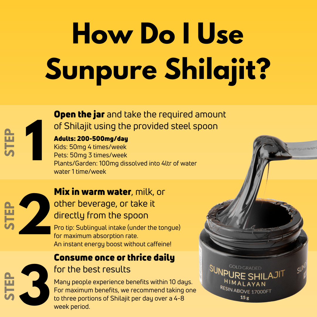 PREORDER - Shilajit Resin, 45-Day Sundried Himalayan 15g