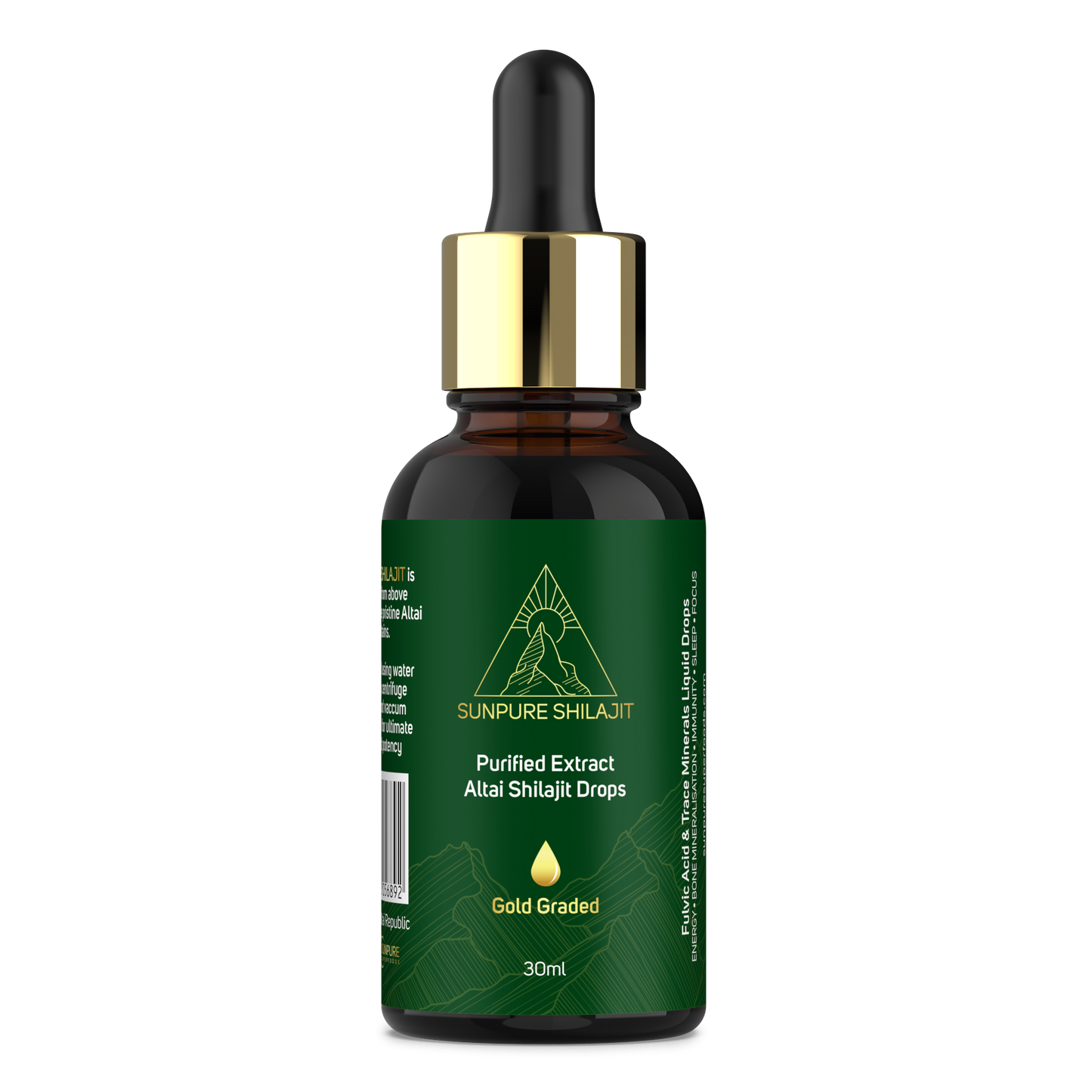 Shilajit Drops, Siberian Altai 30ml