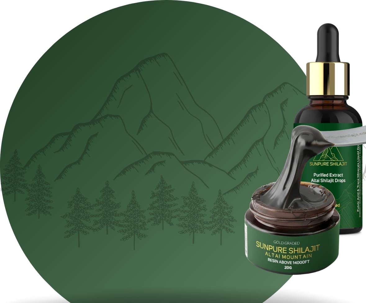 Siberian Altai Shilajit Resin, Shilajit Drops