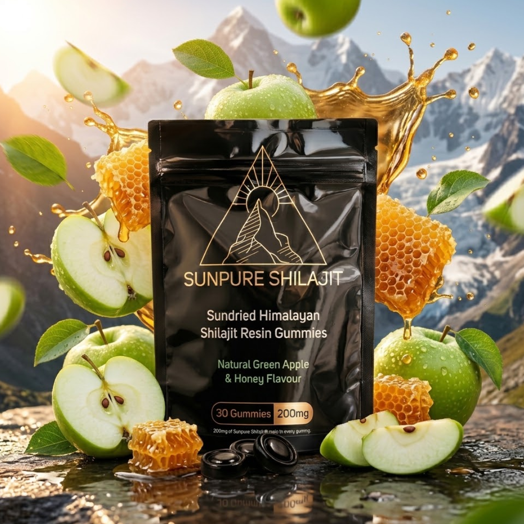 Shilajit Gummies – Sundried Himalayan