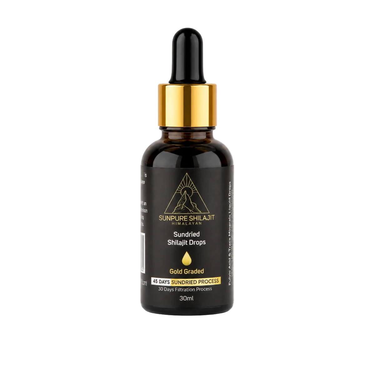 Shilajit Drops – Sundried Himalayan (30ml)