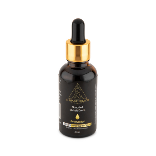Sundried Himalayan Shilajit Drops 30ml