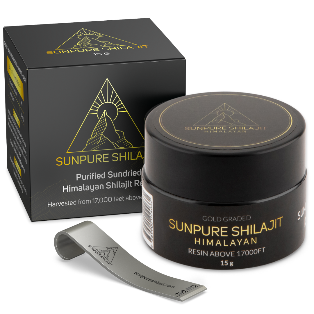 Sunpure Shilajit® Sundried Himalayan Shilajit