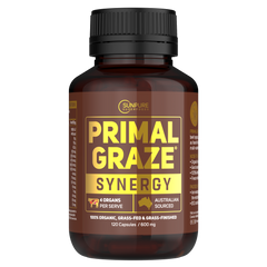 Beef Organ Capsules, Certified Organic Grass Fed