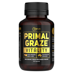 Beef Liver Capsules, Certified Organic Grass Fed