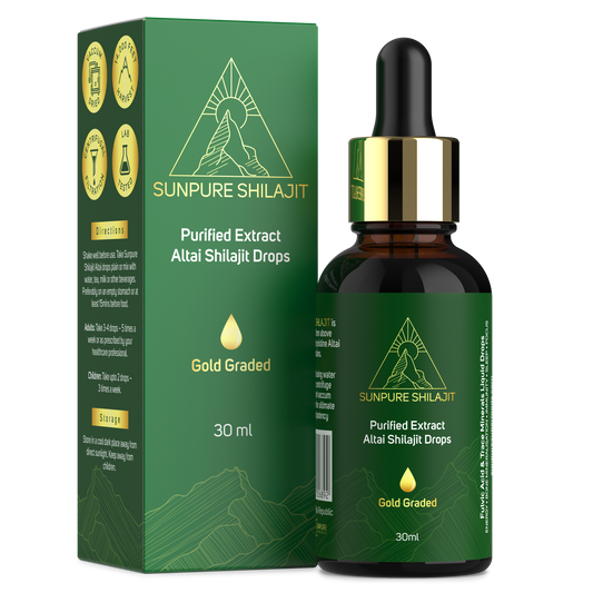 Shilajit Drops, Siberian Altai 30ml